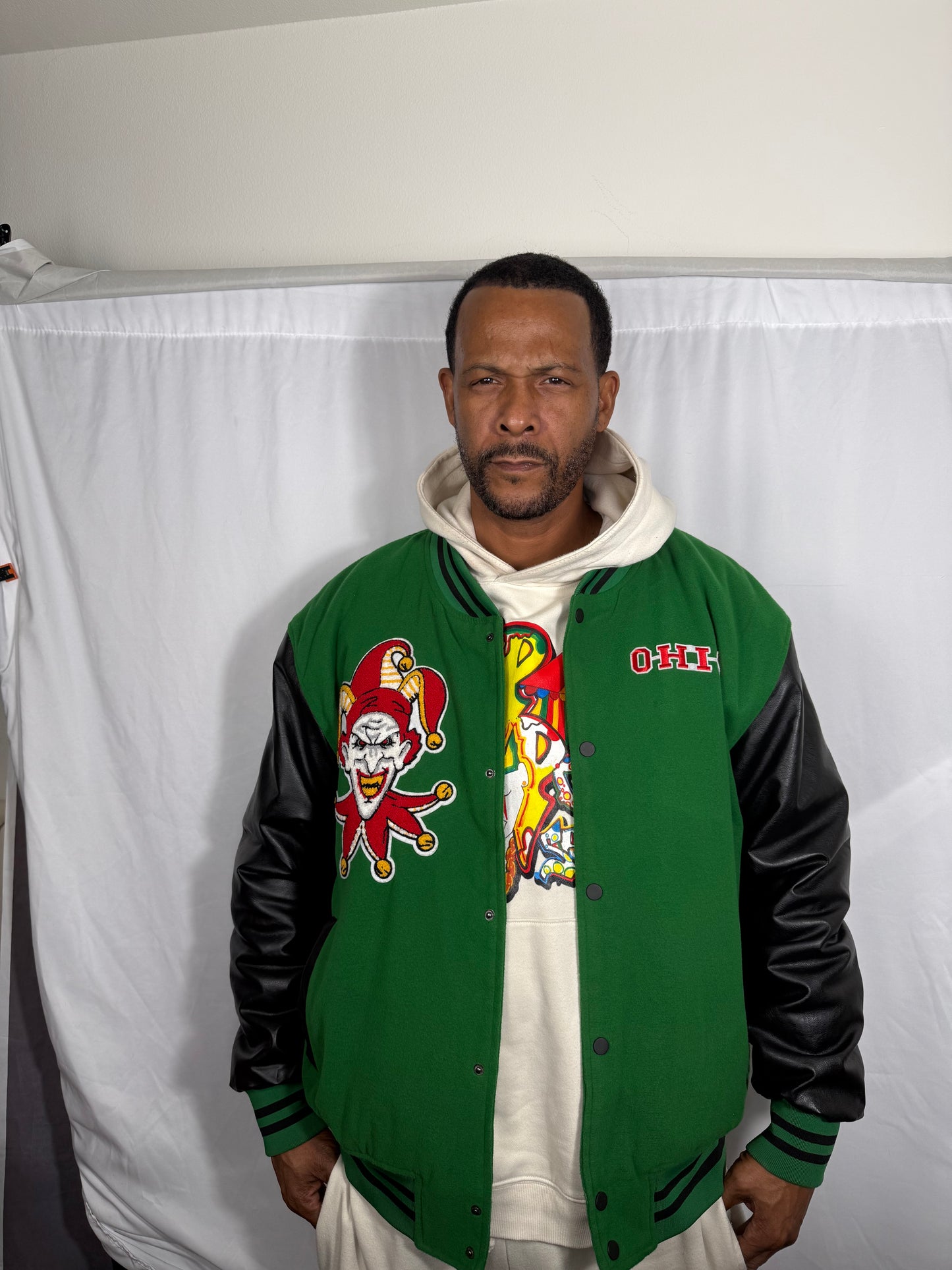 Letterman Jacket Green