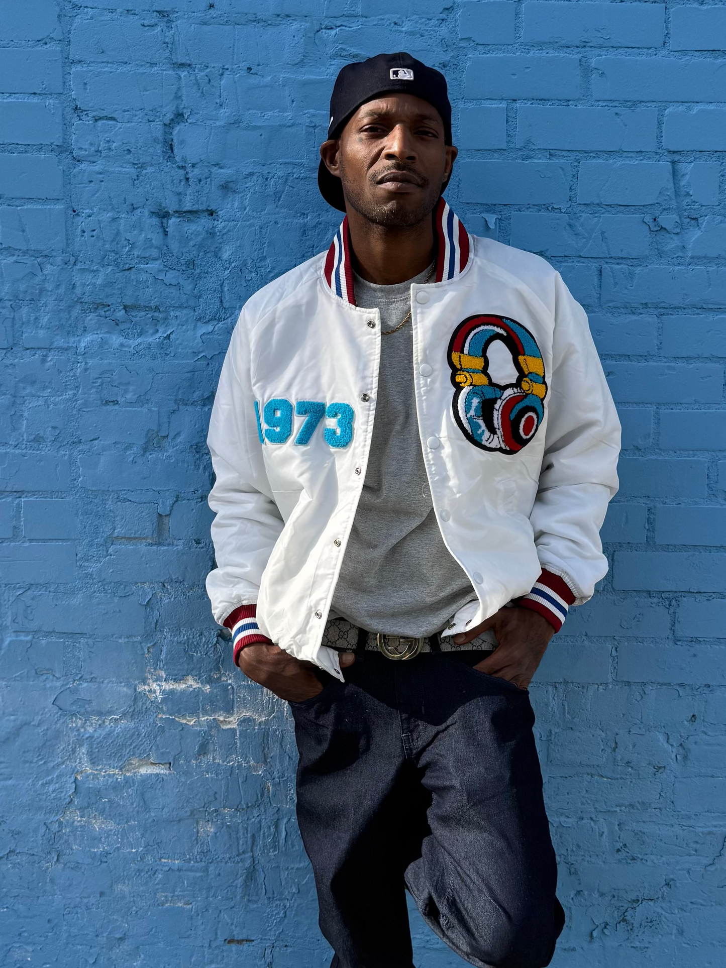 Varsity Jacket White