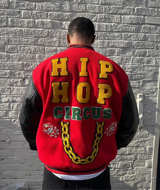 Letterman Jacket Red