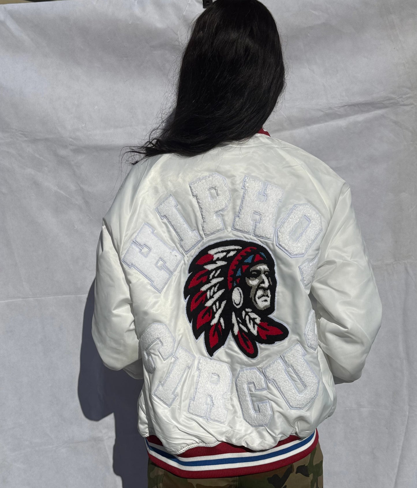 Varsity Jacket White