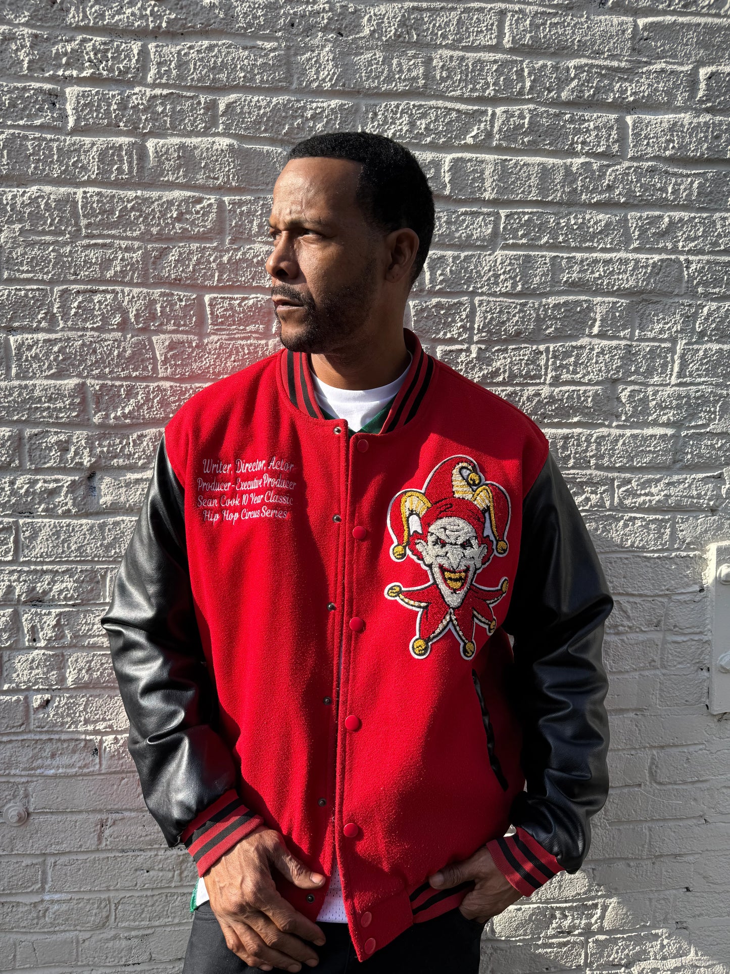 Letterman Jacket Red