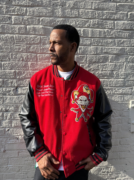 Letterman Jacket Red