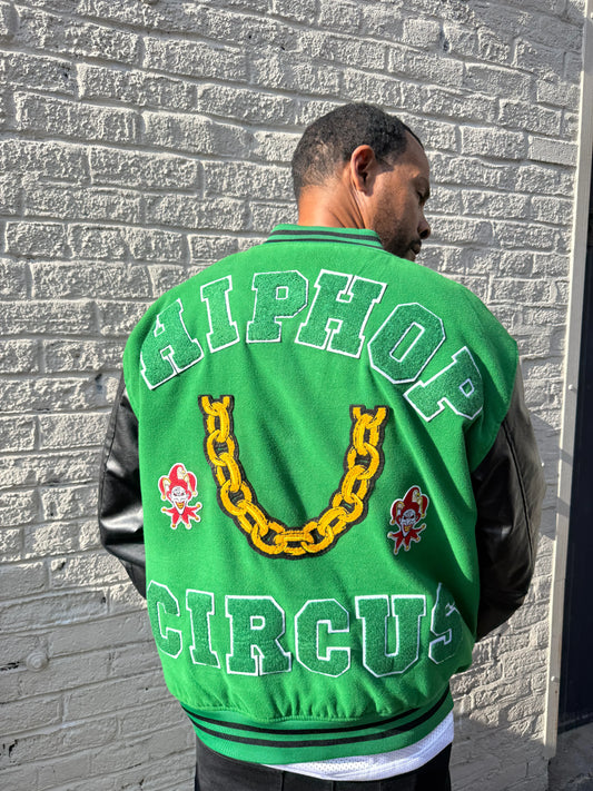 Letterman Jacket Green
