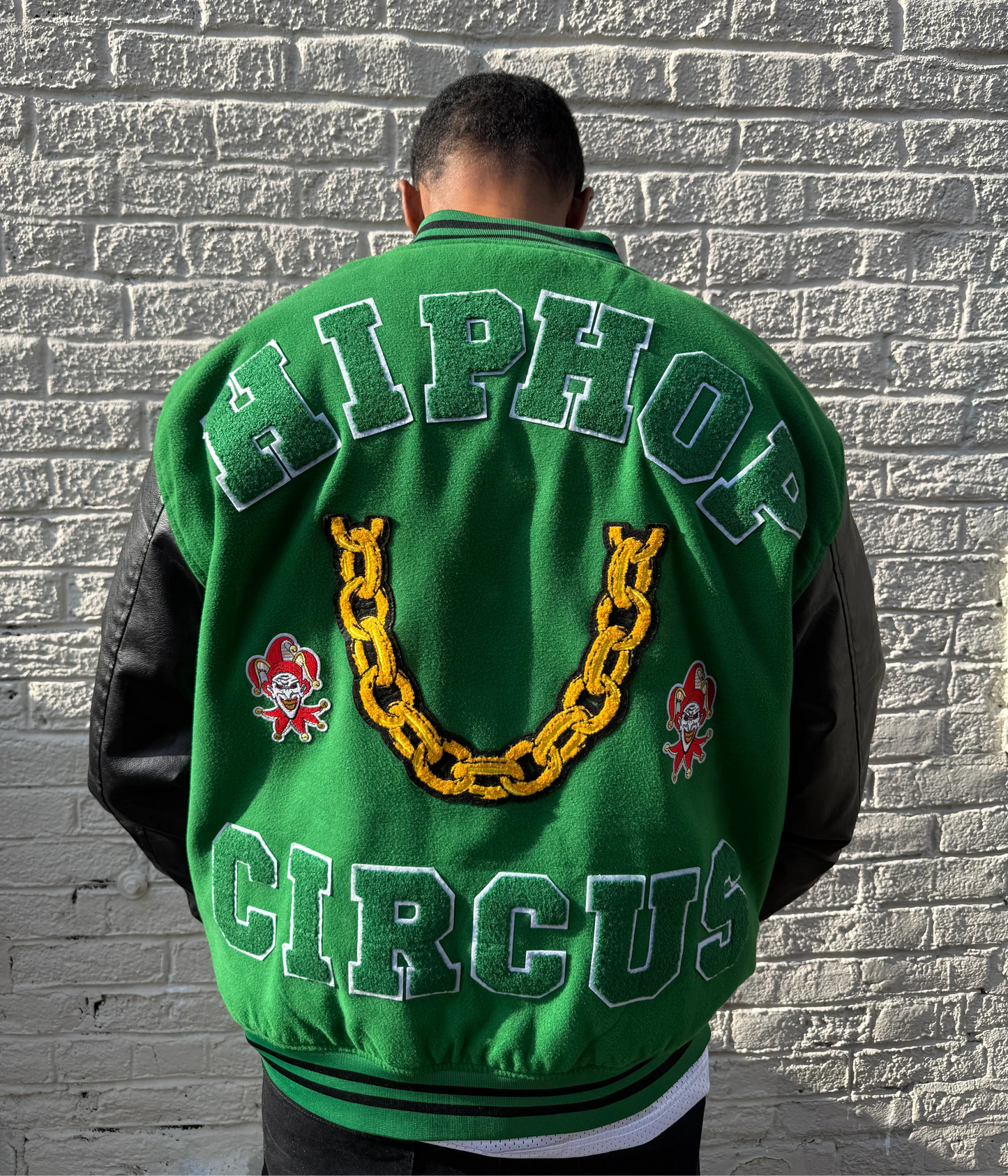 Letterman Jacket Green