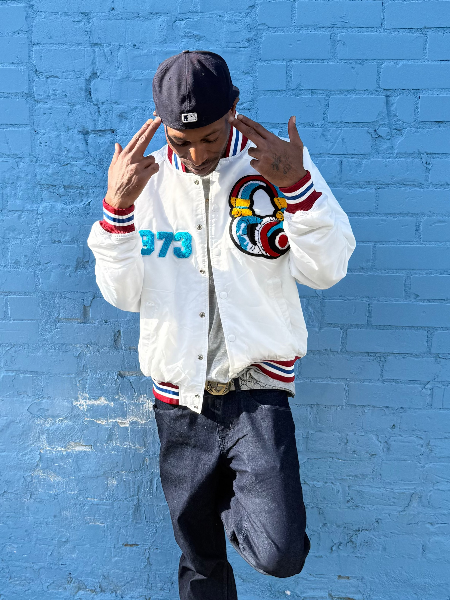 Varsity Jacket White