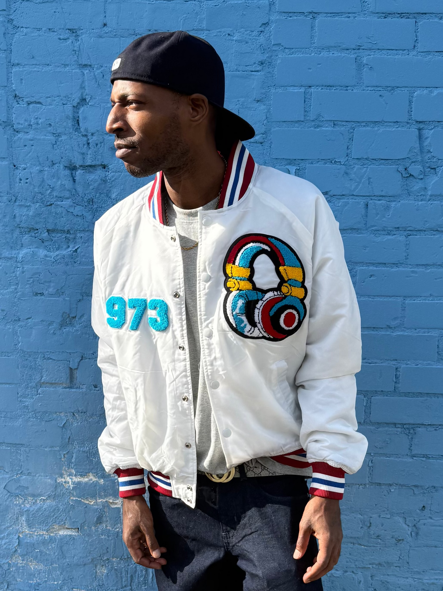 Varsity Jacket White