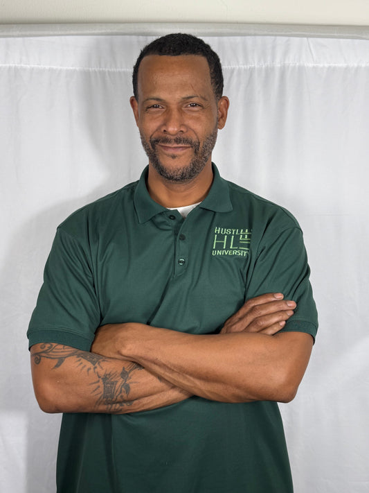 Hustle Life classic polo