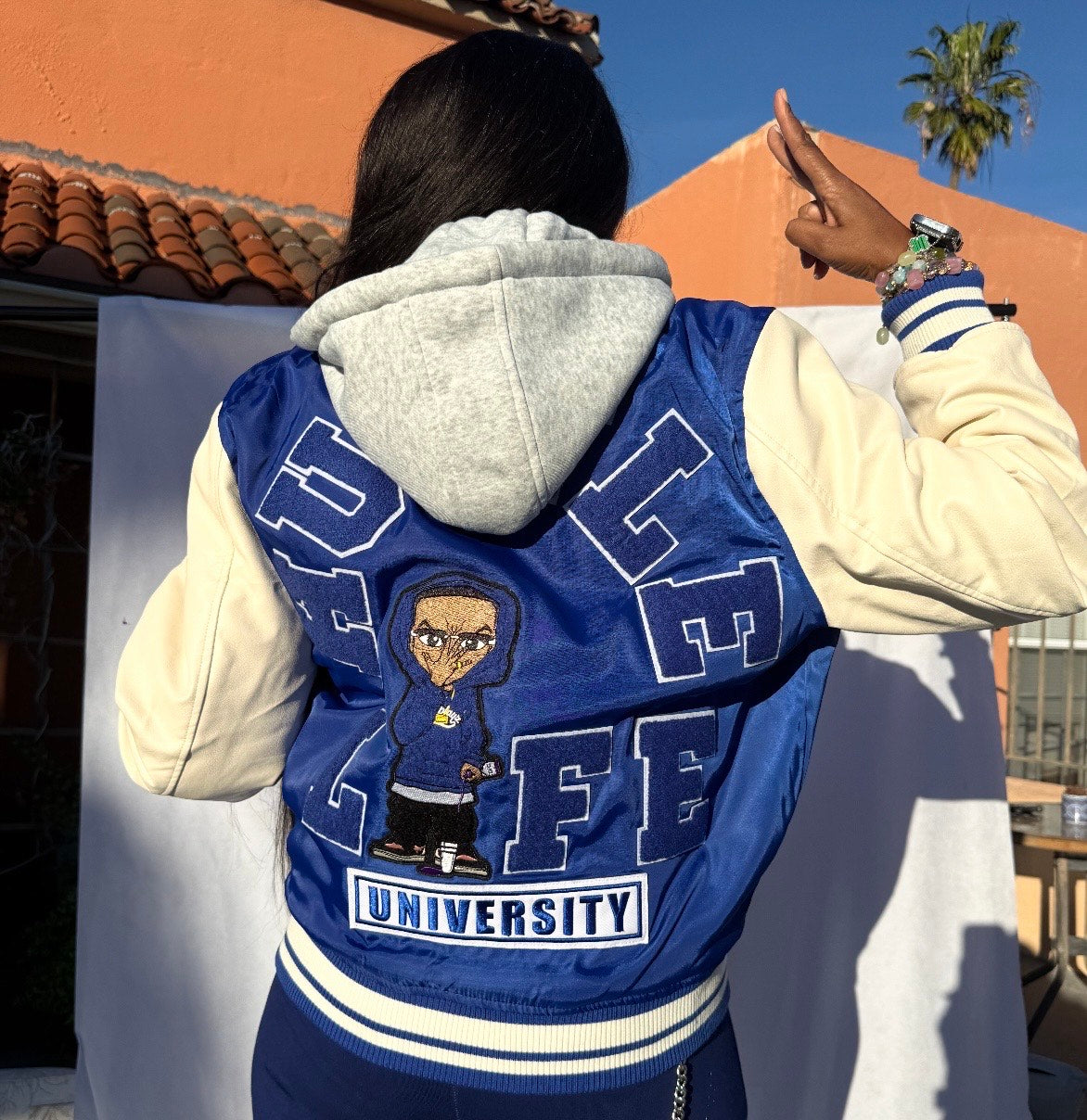 Nipsey Hustle Letterman Jacket